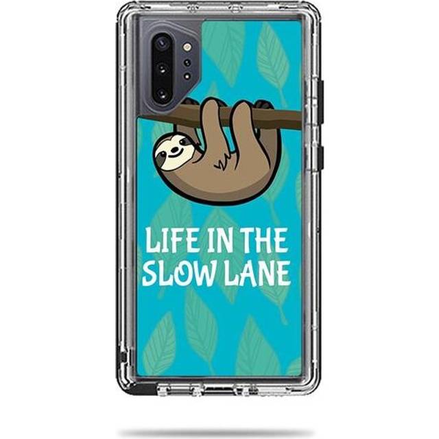 MightySkins LIFNSG10PL-Slow Sloth Skin Decal Wrap for LifeProof Next Case Samsung Galaxy Note 10 Plus Sticker - Slow Sloth