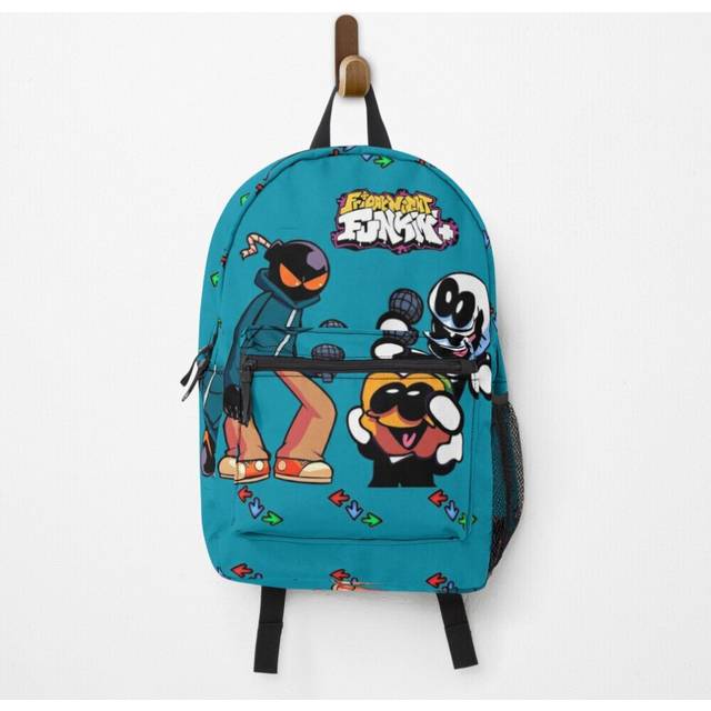 "Backpack Friday Night Funkins,  SKID AND PUMP vs WHITTY FRIDAY NIGHT FUNKIN birthday, FRIDAY NIGHT FUNKIN characters School Bag Travel 15"""