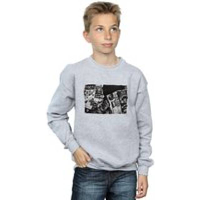Badges And Posters Collection Sweatshirt - Grey - 9 Years