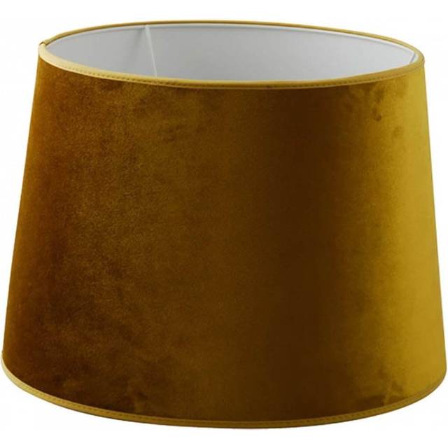 Roma Lampskärm Sammet Ø20cm Guldgul