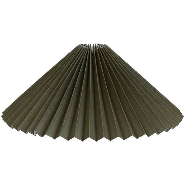Sabina skärmar plisserad olivgrön (50cm)