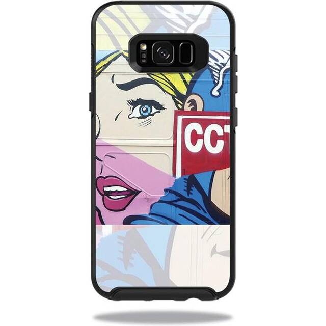 MightySkins OTSSGS8PL-train graffiti Skin for Otterbox Symmetry Samsung Galaxy S8 Plus Case - Train Graffiti