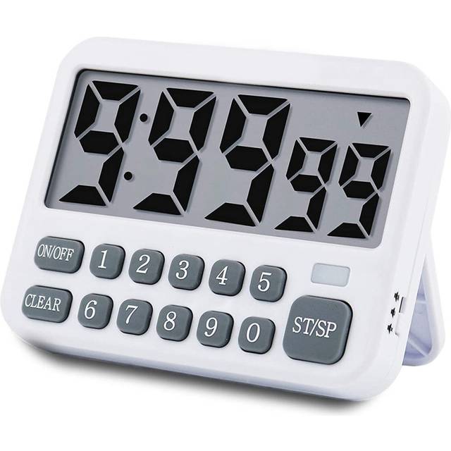 Kitchen Timer Digital Kitchen Timer Magnetic Countdown Timer with Loud Alarm Big Digits Back Stand for Cooking Classroom