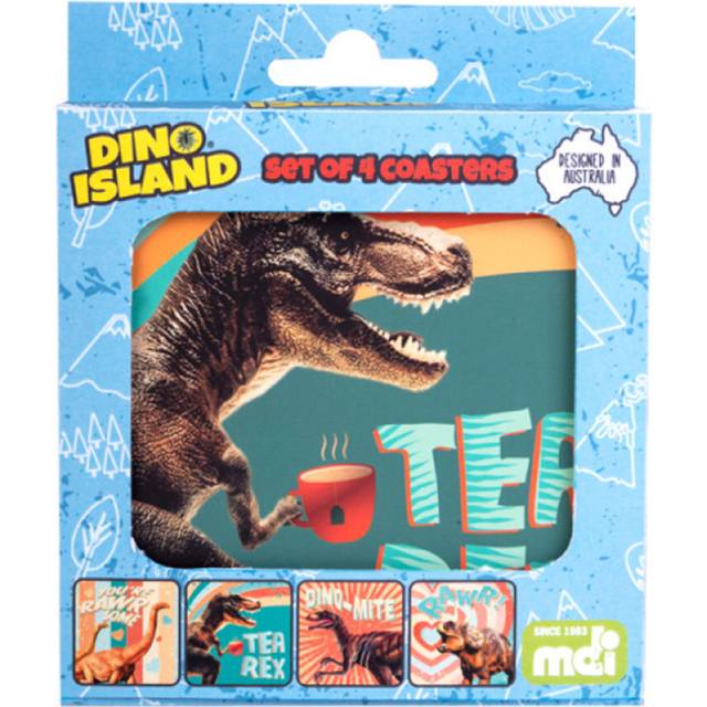 Dinosaur Coasters Set