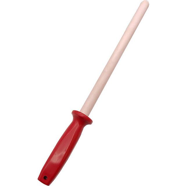 10'' Inch Professional Chef Honing Steel for Kitchen Knife Ceramic Material Knife Sharpener Rod Sharpening Stick Musat