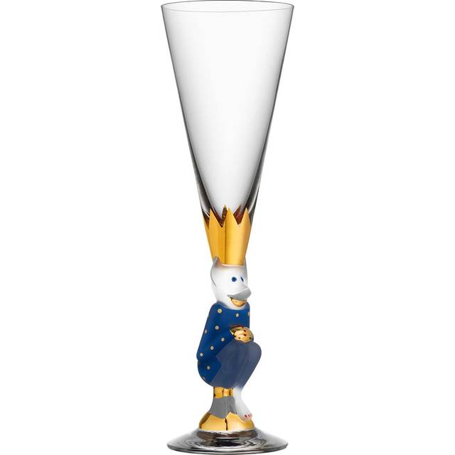 Orrefors - Nobel The Sparkling Devil Champagneglas 19 Cl - Blå