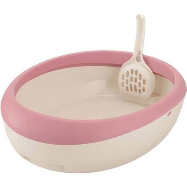 PAW TRAX Top Open Cat Litter Pan - Pink