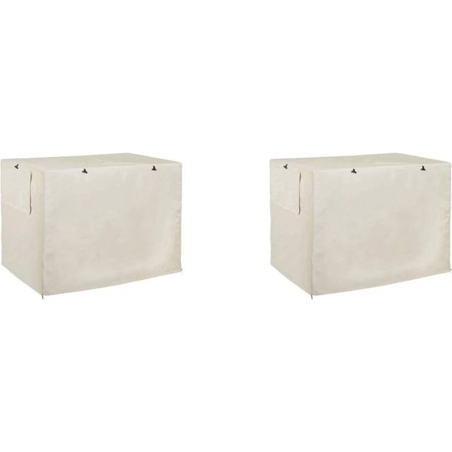2X Dog Crate Cover Oxford Cloth Pet Kennel Cover Universal Fit for 36 Inches Wire Dog Crate