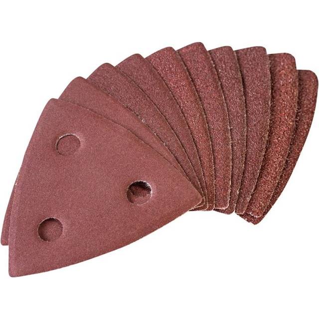 Amtech 10 Piece Aluminium Oxide Assorted Sanding Sheets - Perforated