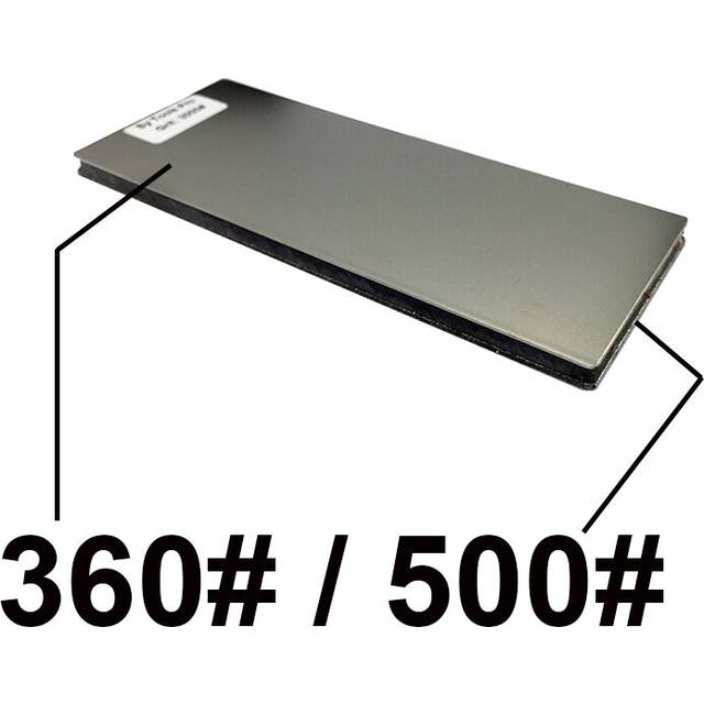 "(a-360 add 500) 6"" Double Sided Diamond whetstone bar Sharpening Stone Polishing Block Knife sharpener"