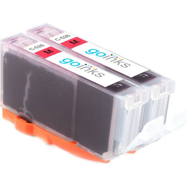 2 magenta ink cartridges for canon pixma ix6550 mg5320 mg8150 mg8220 mx885