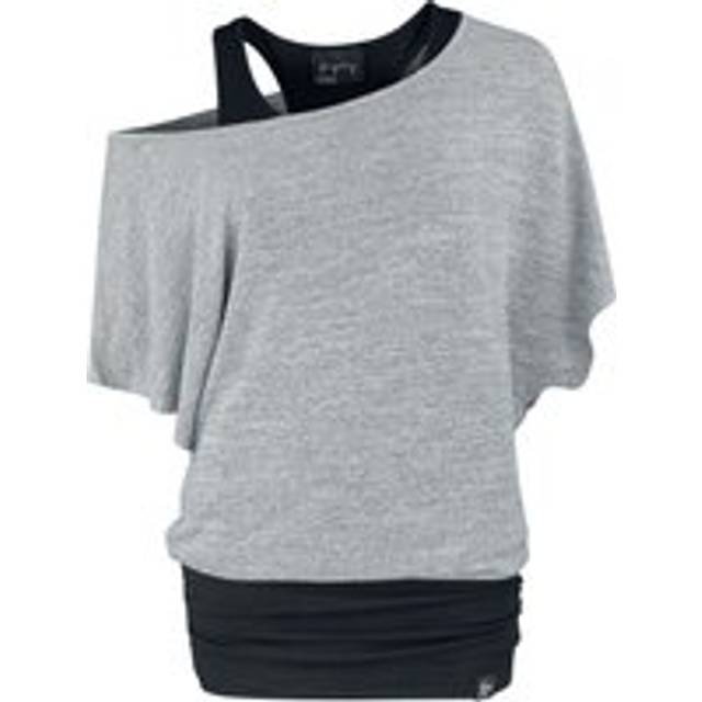 Forplay Jean T-Shirt black grey - M