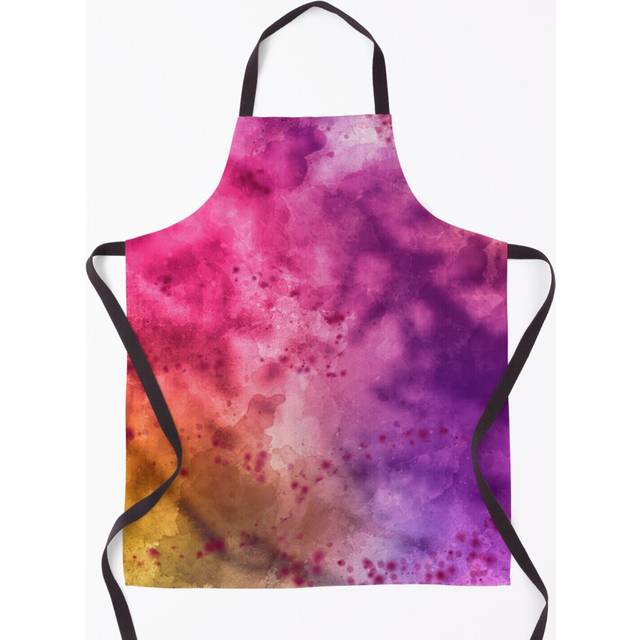 Colorful tie and dye pattern Grill Aprons for Kitchen BBQ Chef