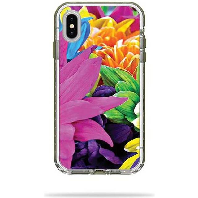 MightySkins LIFNIPXSM-Colorful Flowers Skin Decal Wrap for LifeProof NEXT iPhone XS Max Case Sticker - Colorful Flowers
