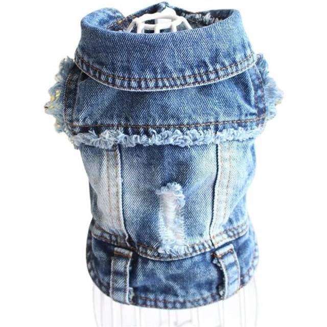 (XL) Pet Hole Must Be Cowboy Small Vest Dog Pet Clothes Teddy