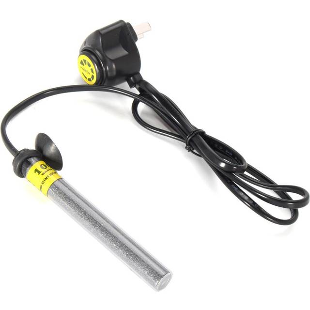 (40W) Mini Aquarium Fish Tank Submersible Water Heater Adjustable Thermostat