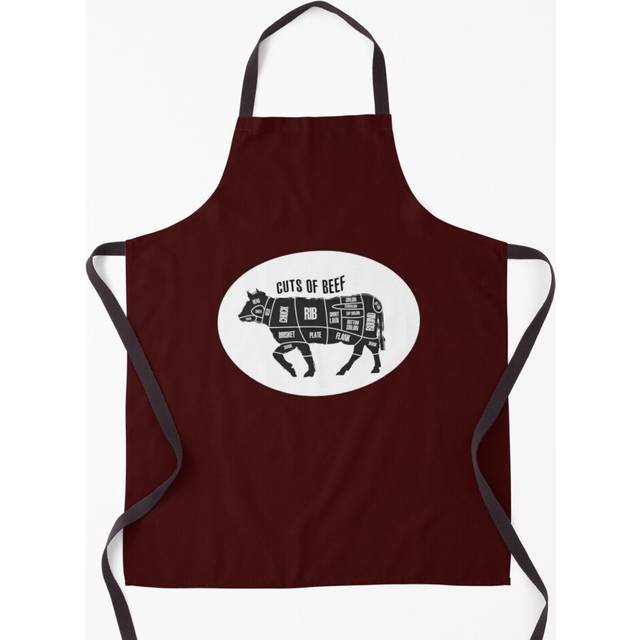 Cuts of beef chefs Grill Aprons for Kitchen BBQ Chef