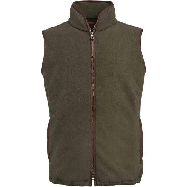 (2XL, Olive Green) Brook Taverner Unisex Adult Cincinatti Fleece Gilet