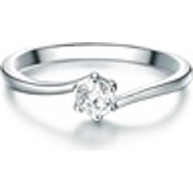 Tresor 1934 Womens Trilani Female Sterling Silver Ring - Size J