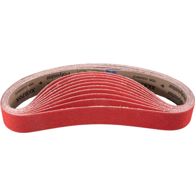 Pferd Ceramic Oxide Grain Abrasive Belt Ba 40X820 mm Co-Cool80 for Grinding Stai
