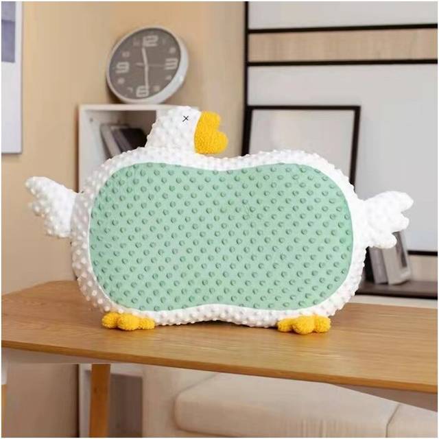 (Green) Duck Pillow Plush Toy Stuffed Animal Doll Sofa Dining Chair Cushion