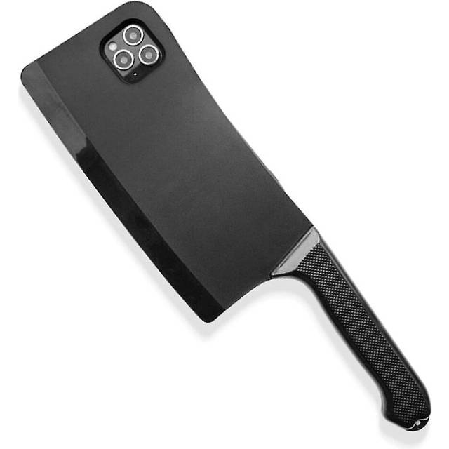 (For iPhone 15 Pro Max) Funny Kitchen Knife Phone Soft TPU Case Cover