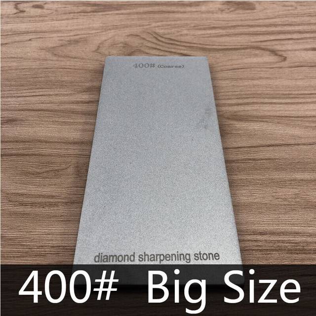 (a-400grit AS PHOTO) Diamond Sharpening Stone 6pcs and Pcs  Light Weight Diamond Big Size  Grinder Grindstone Fine Grinding Whetstone Knife Sharpener