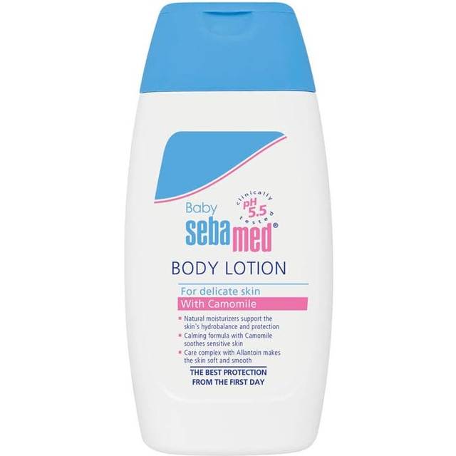Sebamed baby baby body lotion for delicate sensitive skin 200ml with camomile