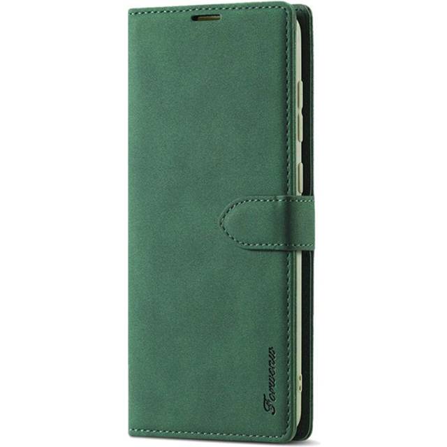 Luxury Business Flip Case For Samsung Galaxy A91 PU Leather Card Slots Stand Wallet Cover