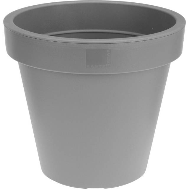 (40cm, Grey) Plastic Flower Plant Indoor Outdoor Planter Pots