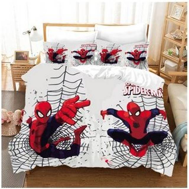 (Style 23, King) Spider-Man Bedding Single Double King Duvet Cover