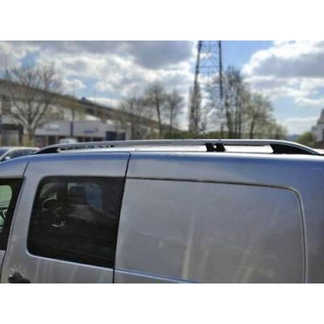 Roof rails for volkswagen caddy maxi 2010-2015 lwb aluminium rack styling bars