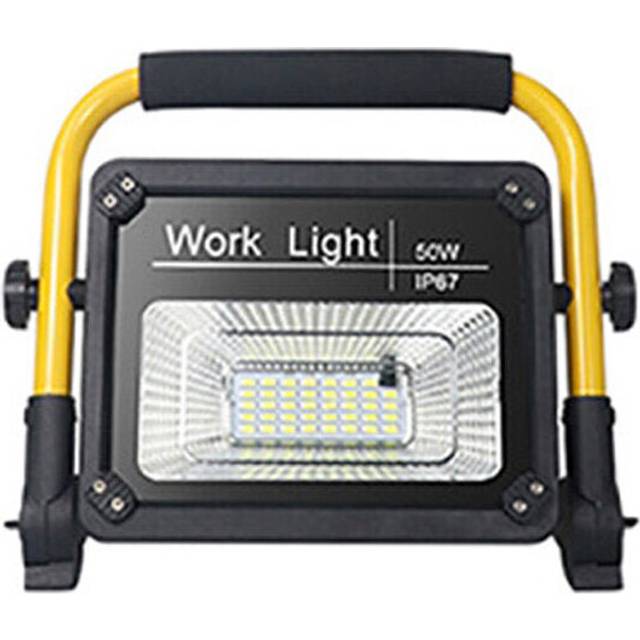 (50W) 150W IP67 Outdoor Camping Light Powerbank Function Remote Control Dustproof Flood Light Ultra Bright Waterproof Security Lights Wall Emergency l