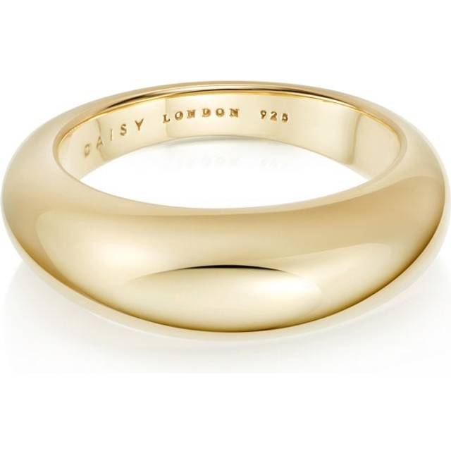 Daisy London 18ct Gold Estee Lalonde Dome Ring