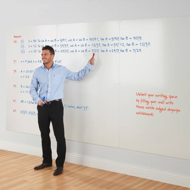 WriteOn Whiteboard wall - 1176 x 1176mm (HxW)