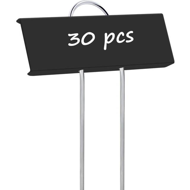 Pack Of 30 Metal Plant Tags Weatherproof Garden Markers, Reusable Nursery Tags For Vegetable Herb Flower Seed Greenhouse