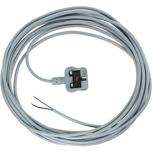 Mains Cable for NUMATIC HENRY HETTY Vacuum Cleaner Hoover Lead Grey 8M