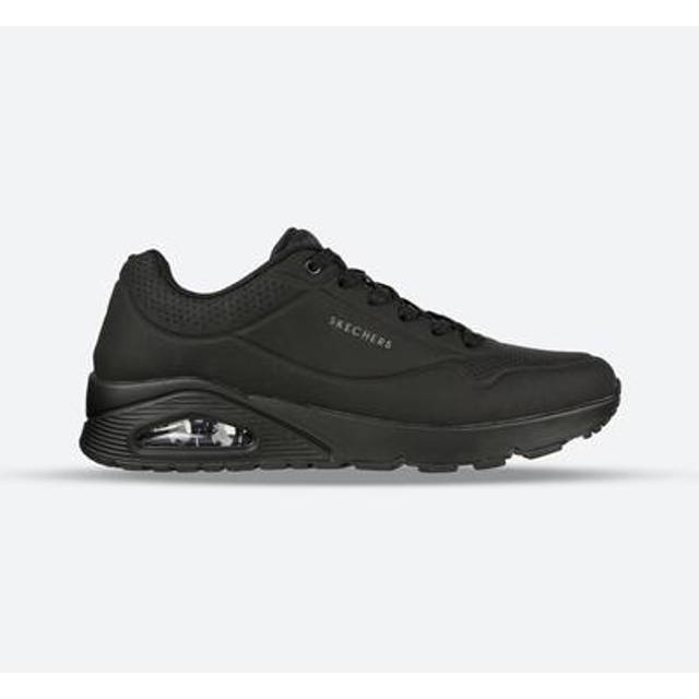 Men's Wide Fit Skechers 52458 Uno - Stand On Air Walking Trainers