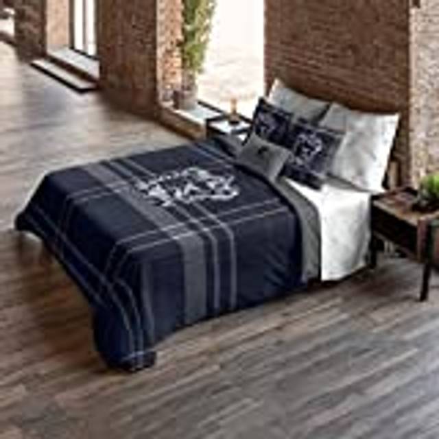 BELUM | Harry Potter Påslakan med knappar 100% bomull Modell Classic Ravenclaw för säng 135/140 (220x220cm)