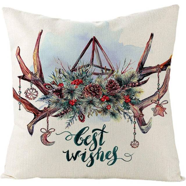 Christmas Decorative Vivid Cartoon Throw Pillow Covers Pillow Case Cushion Cover Bed Room Decor #2