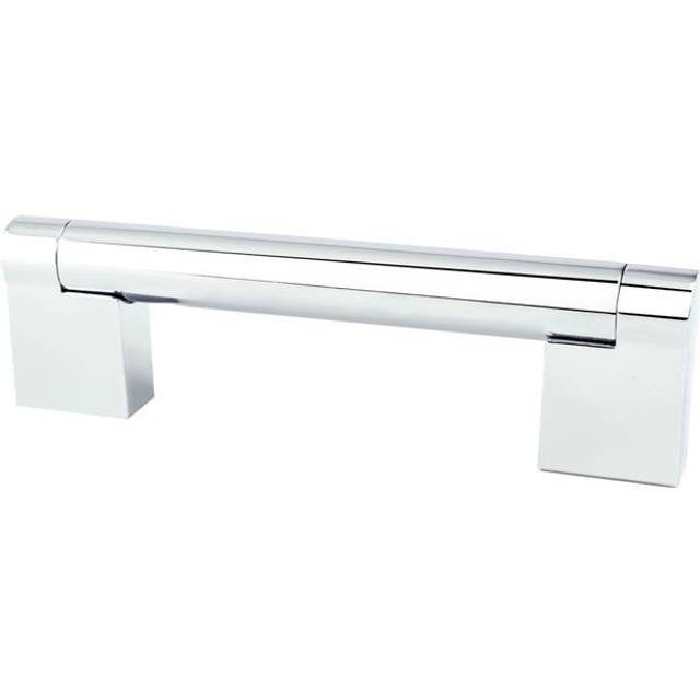 96 mm Contemporary Advantage Three CC Polished Chrome Bar Pull