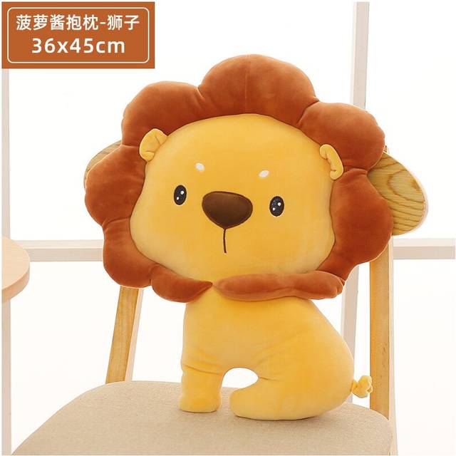 (Style A 36x45cm) Crab Pillow Cushion Backrest Cushion Sofa  Plush Toy Stuffed Doll