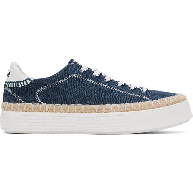 Chloé Navy Telma Sneakers - 45D Denim - IT 41