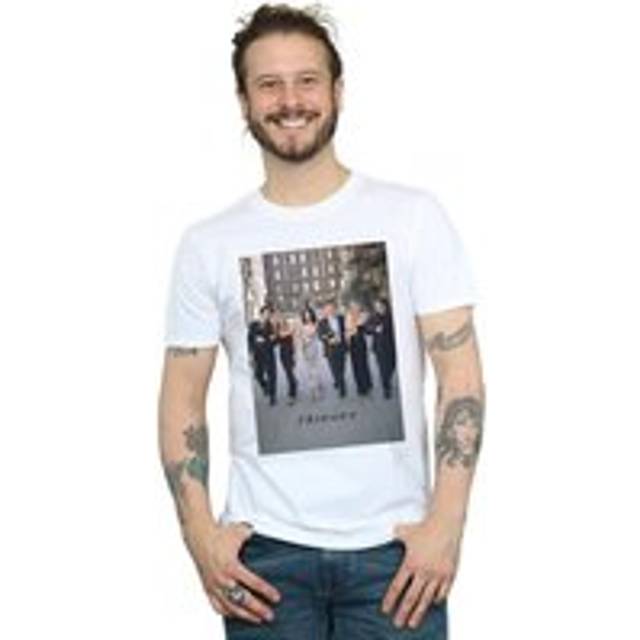 Champagne And Flowers T-Shirt - White - XL