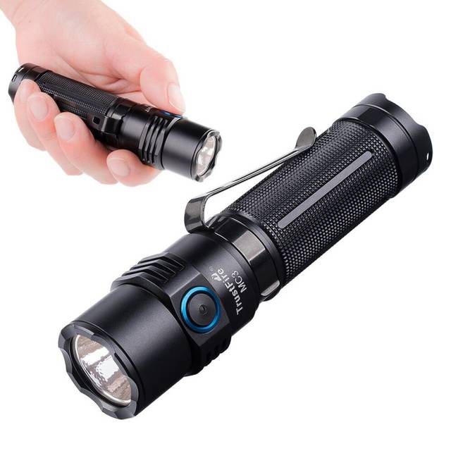 TrustFire MC3 XHP50 2500lm Magnetic USB Rechargeable 21700 Flashlight High Lumen LED Torch Magnetic Tail Work Lamp