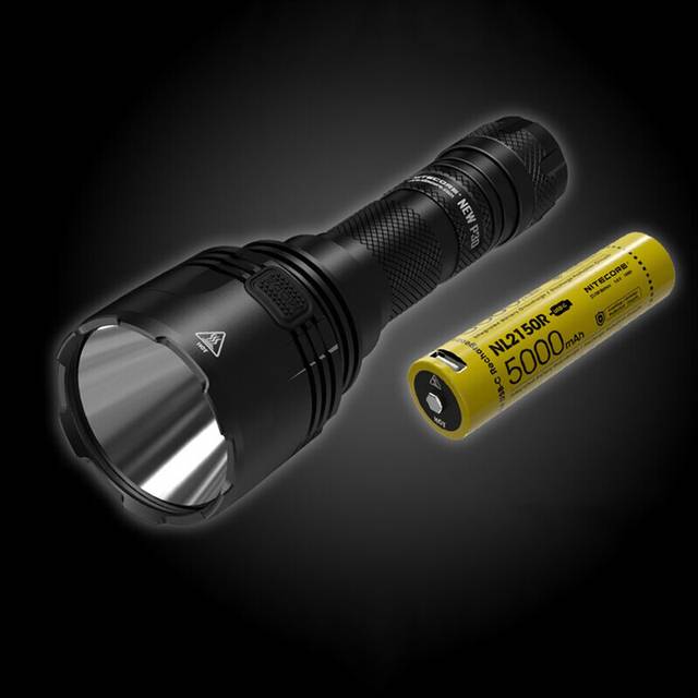 Nitecore New P30 1000LM 676 Yard Long Throw Hunting Flashlight 8 Modes Waterproof Fishing Light 21700 18650 Tactical Flashlight