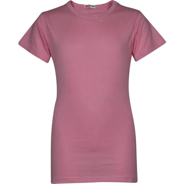 (11-12 Years, Baby Pink) Kids Girls T Shirts Designer Party Fashion 2-13