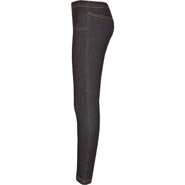 (13 Years) Kids Girls Stretchy Jeggings Black Denim Jeans Pants Leggings Trousers 5-13 Year