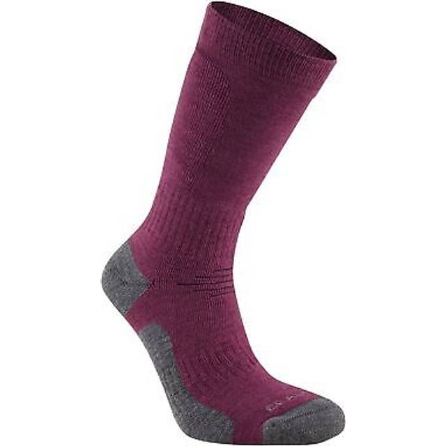 (6 UK-8 UK, Wildberry Purple) Craghoppers Unisex Adult Trek Merino Wool Socks