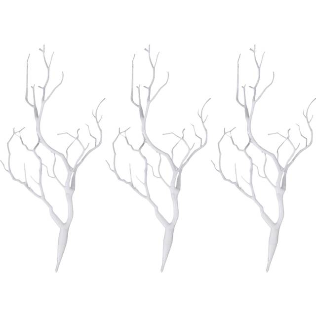 3 x Artificial White Dry Plant Tree Branch Wedding Party Decor